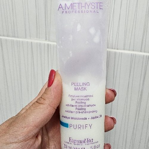 Masca peeling profesionala pentru par impotriva matretii si excesului de sebum,Farmavita Amethyste Purify Peeling, 150 ml photo review
