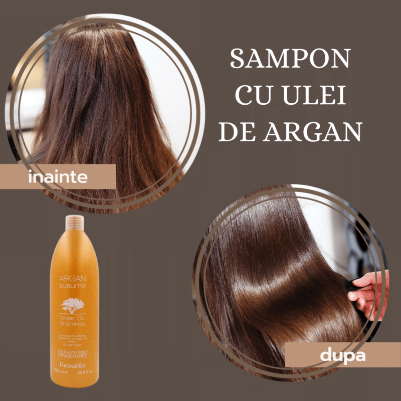 Sampon cu ulei de argan