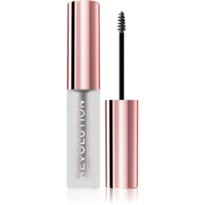 Makeup Revolution Brow Fixer gel pentru sprancene culoare Clear, 6 ml