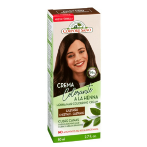 Vopsea Semipermanenta cu Henna Ciocolatiu